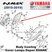 Gambar Body Bodi Cowling Nmax N Max Old Abu Doff Kanan Asli Yamaha Surabaya dari Setia Motor Baru Cabang Surabaya undefined 3 Tokopedia