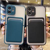 Gambar Casing SoftCase Simpan Kartu Card Slot Samsung A21S Colored Holder - Hijau, SAMSUNG A21S dari Helo Aksesoris undefined 4 Tokopedia