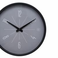 Gambar Jam dinding grey&black dia 30cm dari Megastore15 undefined 2 Tokopedia