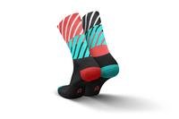 Gambar Running dan Cycling Socks - INCYLENCE RUNNING DIAGONALS BLACK INFERNO - 39 - 42 dari Incylence Indonesia undefined 2 Tokopedia