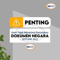 Gambar Bentuk Bulat Cetak ID Card PVC Premium Kartu Member / Kartu Anggota dari NGEprint Digital Indonesia undefined 5 Tokopedia