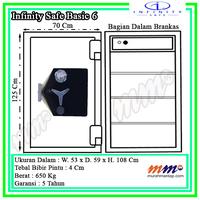 Gambar Brankas Tinggi 125 Cm Infinity Basic 6, Brankas Tahan Api & Bongkar dari IBAD OFFICE SUPPLIES undefined 3 Tokopedia