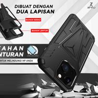 Gambar ZHFU GOLEM IPHONE 13 CASE CASING SOFT ARMOR MAGNET STAND - Blue Ocean, iP 13 dari Zhfu Indonesia undefined 3 Tokopedia