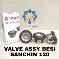 Gambar Valve Assy SANCHIN SC 120 Klep Besi Sparepart Original dari TEHNIKA JAYA undefined 1 Tokopedia