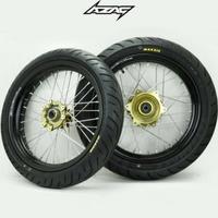Gambar BAN SET SUPERMOTO YAMAHA WR 155 FULL VARIANT RING ROSSI 17-17 H36 - 120/70-140/60 dari Noah MX undefined 5 Tokopedia