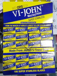 Gambar Silet Cukur - Silet Pangkas - VI-JOHN Super Stainless - isi 20 pak dari Alat Pangkas dan Barber undefined 3 Tokopedia