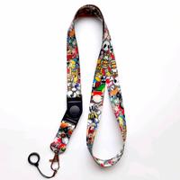 Gambar Lanyard Tali Gantungan Id Card Custom Motip Cartoon Print 2 Sisi dari Lanyard ID undefined 1 Tokopedia