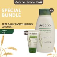 Gambar Aveeno Daily Moisturizing Body Wash FREE Daily Moisturizing Lotion 30g dari Aveeno Official Store undefined 1 Tokopedia