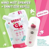 Gambar BERRY C SANITIZER WATER 200ML + NANO MIST SPRAY dari sambabyshop undefined 1 Tokopedia