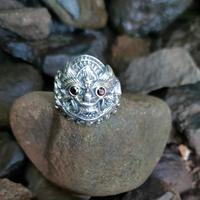 Gambar cincin perak silver bali 925 barong ukir batu black onyx keren pria dari Kusuma Silver Lovina undefined 3 Tokopedia
