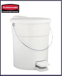 Gambar Rubbermaid Step-on can / keranjang Sampah Injak #RBM-FG6142-00-WHITE dari Toko Cuci Gudang Alat Dapur undefined 3 Tokopedia