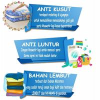 Gambar Sprei resleting 120x200x20 sarung kasur busa murah motif kotak - moon star, 120x200x20 dari sprei galeri bandung undefined 2 Tokopedia