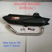 Gambar Knalpot Standar SHIJIRO AEROX OLD, NEW AEROX 155 type X-SERIES - AEROX 155 OLD dari Shijiro Racing Store One undefined 1 Tokopedia