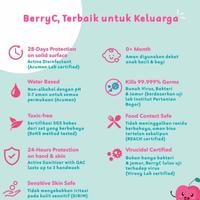 Gambar BERRY C SANITIZER WATER 200ML + NANO MIST SPRAY dari sambabyshop undefined 3 Tokopedia