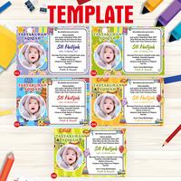 Gambar Stiker Label Syukuran Aqiqah Kelahiran Anak Custom dari goprint73 undefined 2 Tokopedia