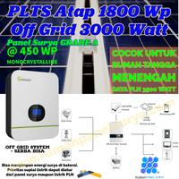 Gambar PLTS Atap 1800 Wp - Off Grid System 48 VDC Energy Storage - 3000 Watt dari Rooftop Panel Surya undefined 1 Tokopedia
