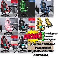 Gambar Kursi Gaming Bangku Gaming Chair Bantal Getar Santai Premium - 343 Red dari Jakarta Homeware undefined 4 Tokopedia