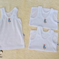 Gambar kaos dalam newborn, kaos dalam bayi, kaos dalam polos - S dari Nyra Baby Store undefined 1 Tokopedia