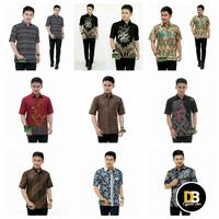 Gambar Baju Batik Pria Lengan Pendek/Hem Batik Pekalongan/Hem Batik Murah dari DUO BATIK undefined 1 Tokopedia