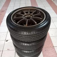 Gambar Velg Racing Murah CE28 Ring 17 Pcd 4x100/114.3 + Ban Accelera PHI R17 dari TOKOVELGBKS undefined 5 Tokopedia