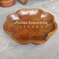 Gambar tempat buah dari bahan kayu jati souvenir produk jepara dari Andra furniture undefined 3 Tokopedia