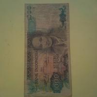 Gambar Uang 1000 Rupiah Kertas, Tahun 1980 dari soegiharto abadi undefined 1 Tokopedia