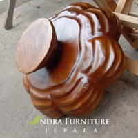 Gambar tempat buah dari bahan kayu jati souvenir produk jepara dari Andra furniture undefined 2 Tokopedia