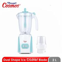 Gambar COSMOS CB 281P Blender Plastik Listrik 2L 2in1 Dry Mill dari Satu Elektronik undefined 1 Tokopedia