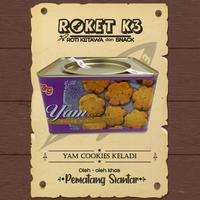 Gambar Yam Cookies Biskuit keladi kaleng 700gr Makanan Ringan Cemilan dari Roti Ketawa Siantar Roket K3 undefined 1 Tokopedia