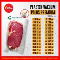 Gambar PLASTIK VACUUM VACUM SEALER MAKANAN POLOS / EMBOS EMBOSSED SATUAN - EMBOSSED BENING, 30 X 55 dari kilat packing undefined 4 Tokopedia