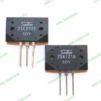 Gambar Transistor SANKEN 2SA1216 2SC2922 5DY ORIGINAL ASLI - ORI 1 SET dari MHL Elektronik undefined 1 Tokopedia