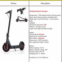 Gambar Skuter elektrik scooter listrik dewasa 10 inch - batery 15ah dari farhenshop undefined 1 Tokopedia
