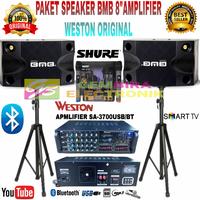 Gambar Paket Karaoke Bmb Bluetooth Weston SA 3700 / SA-3700 /SA3700 ORIGINAL dari GEMBIRA ELECTRONIK undefined 1 Tokopedia