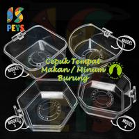 Gambar Cepuk Tempat Makan Pakan Wadah Minum Burung Satuan dari IS Pets undefined 1 Tokopedia