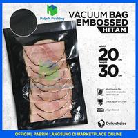 Gambar PLASTIK VACUUM VACUM VAKUM BAG MAKANAN POLOS EMBOS 20x30 CM - EMBOSS BENING dari PabrikPacking undefined 4 Tokopedia