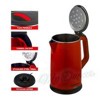 Gambar Teko Listrik 2.0L / Electric Kettle / Pemanas Air 2.0L Fomsonic (HEMAT - Putih dari Mydapur Surabaya undefined 1 Tokopedia