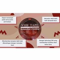 Gambar double tape 3m vhb 4900 size 12mm x 4.5 mtr 4 5 meter 4,5m 4.5m dari PUSAT LISTRIK JAKARTA KENARI undefined 3 Tokopedia