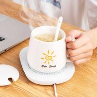 Gambar Tatakan Gelas Kopi Elektrik Pemanas Gelas coffee Cup Warmer Heating dari KASMA STORE undefined 2 Tokopedia