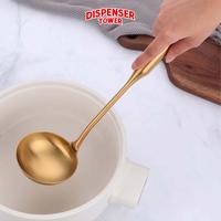 Gambar sendok sup besar stainless / ladle spoon big soup / alat memasak dari dispenser tower undefined 3 Tokopedia