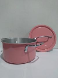Gambar Deskripsi Panci Alumunium Sauce POT 18 CM Pink Black MIRACLE Vol.3,4 dari Alatmasakindonesia undefined 4 Tokopedia