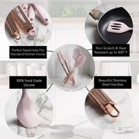 Gambar ELtamart Spatula Anak Set 5pcs Tong Pencapit Whisker Mini Rose Gold - Abu-abu dari ELtamart Official undefined 4 Tokopedia