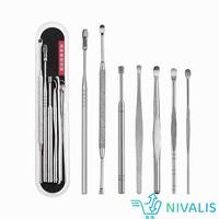 Gambar READY STOCK ALAT PEMBERSIH TELINGA SET 8IN1 KOREK KUPING STAINLESS - Isi 8 dari ZHAFIRA-Online-Shop undefined 1 Tokopedia