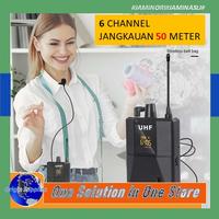 Gambar Microphone Mic Clip On Wireless USB PC Zoom Laptop Live - MODEL CLIP ON dari OriginSupplies undefined 4 Tokopedia