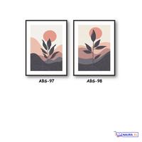 Gambar Hiasan Dinding Art Wall Decor Dekorasi Poster Kayu MDF Abstract 22 - 15 x 30 cm, ABS-97 dari Naura El Shop undefined 2 Tokopedia