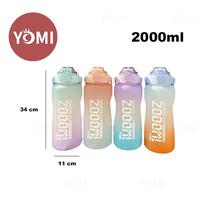 Gambar YOMI-Botol -1000/2000ml Penutup peluru Sport Botol Minum/ Water Bottle - 1000ml - Pink dari YOMI. undefined 5 Tokopedia