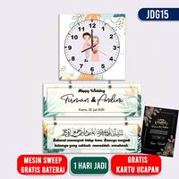 Gambar Kado Pernikahan Jam dinding Susun kado wisuda - JDG1 dari FNDkadoofficial undefined 1 Tokopedia