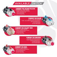 Gambar Cherry MX G80 - 3000S TKL RGB / NBL - Mechanical Gaming Keyboard - Black TKL NBL, Brown Switch dari GOODGAMINGSHOP undefined 4 Tokopedia