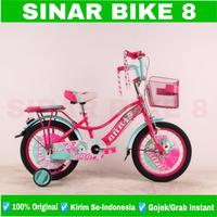 Gambar Sepeda Anak Perempuan BNB MINI UNICORN 12 16 18 Inch Keranjang 2-8 Th - Pink Metalic, 12 Inch dari Toko Sepeda Sinar Bike 8 undefined 1 Tokopedia