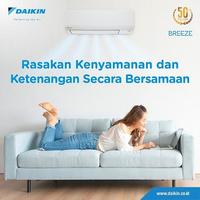 Gambar AC DAIKIN FTP25AV14 / FTP 25 AC SPLIT 1 PK BREEZE STANDARD dari Selka ID Specialist AC undefined 4 Tokopedia