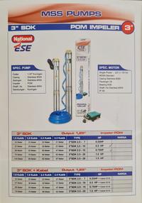 Gambar POMPA CELUP SUBMERSIBLE PUMP ESE NATIONAL 3" 1.5 HP dari Jaya Hjs undefined 3 Tokopedia